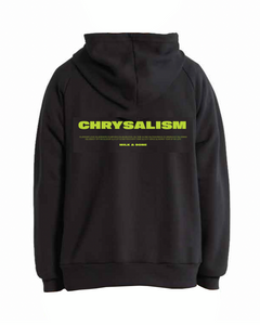 Hoodie Chrysalism embroidered (Black)