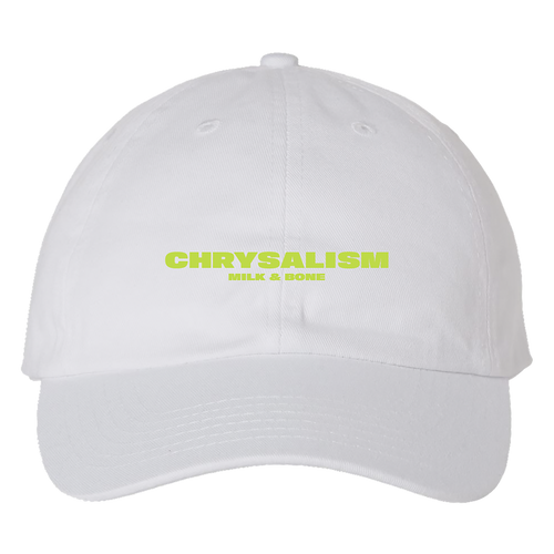 Cap Chrysalism embroidered (White)