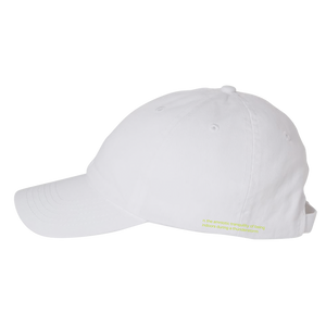 Cap Chrysalism embroidered (White)